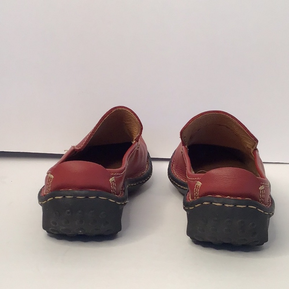 Born Red Leather Mules - Picture 3 of 9
